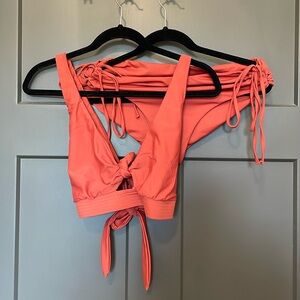 Wild Isles Dottie Tie Top & Lola Side Tie Bottom